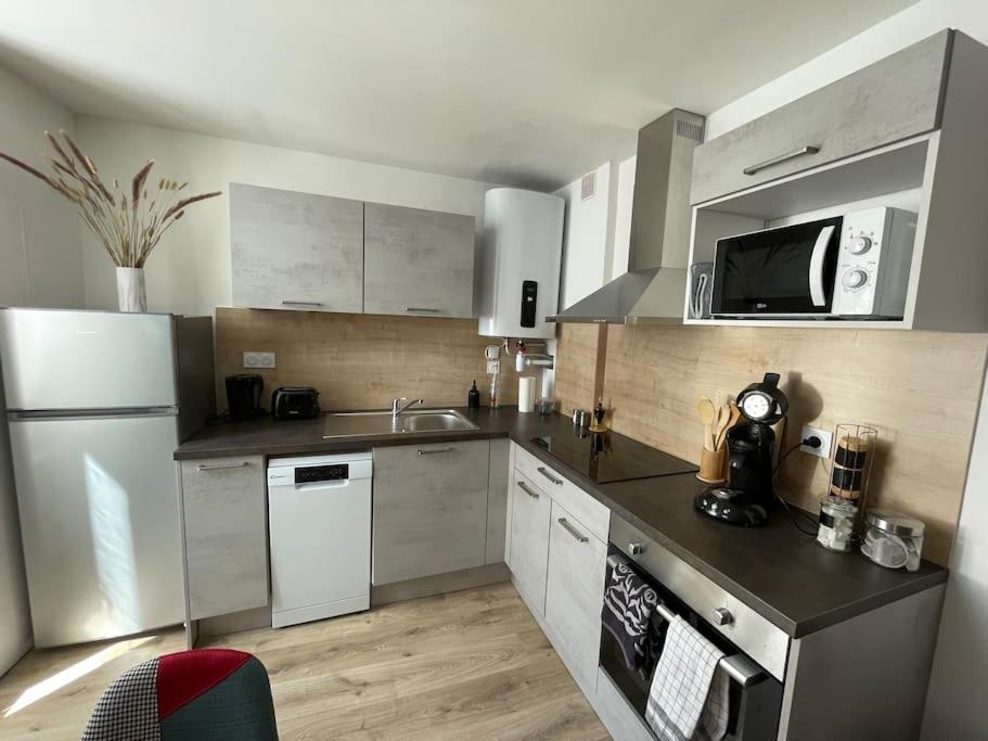 Ferienwohnung T2Entierement Renove Style Industriel Rodez Exterior foto